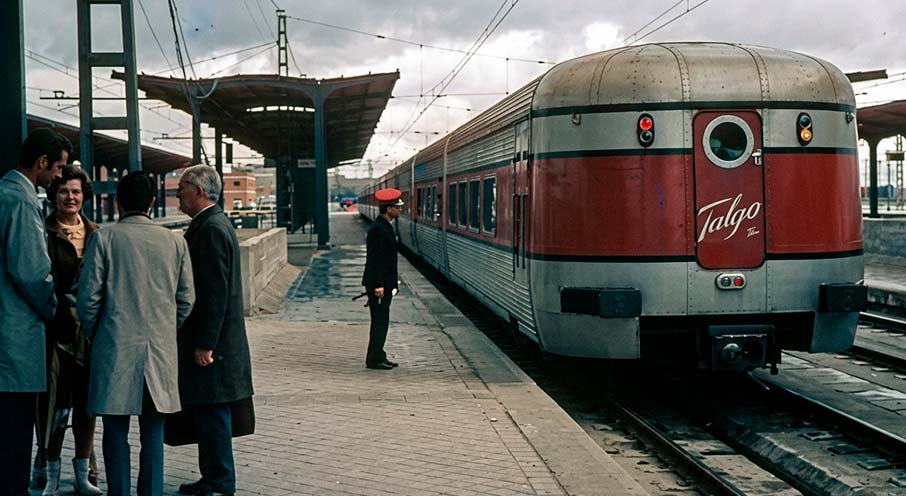 Поезд Talgo, 1970 год