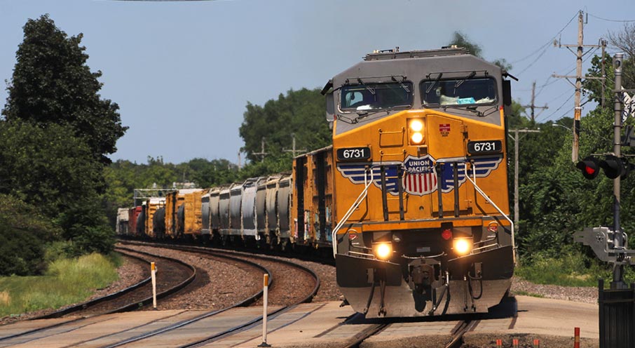 Локомотив компании Union Pacific 