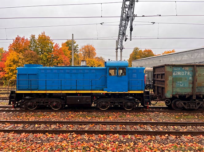 Маневровый тепловоз 