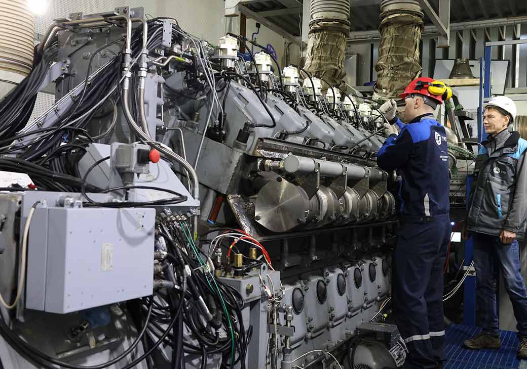 На Коломенском заводе завершили приёмку газодизель-генератора для тепловоза 3ТЭ30,